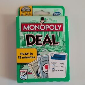 Monopoly Deal Card Game, Family Fun, Homeschool
